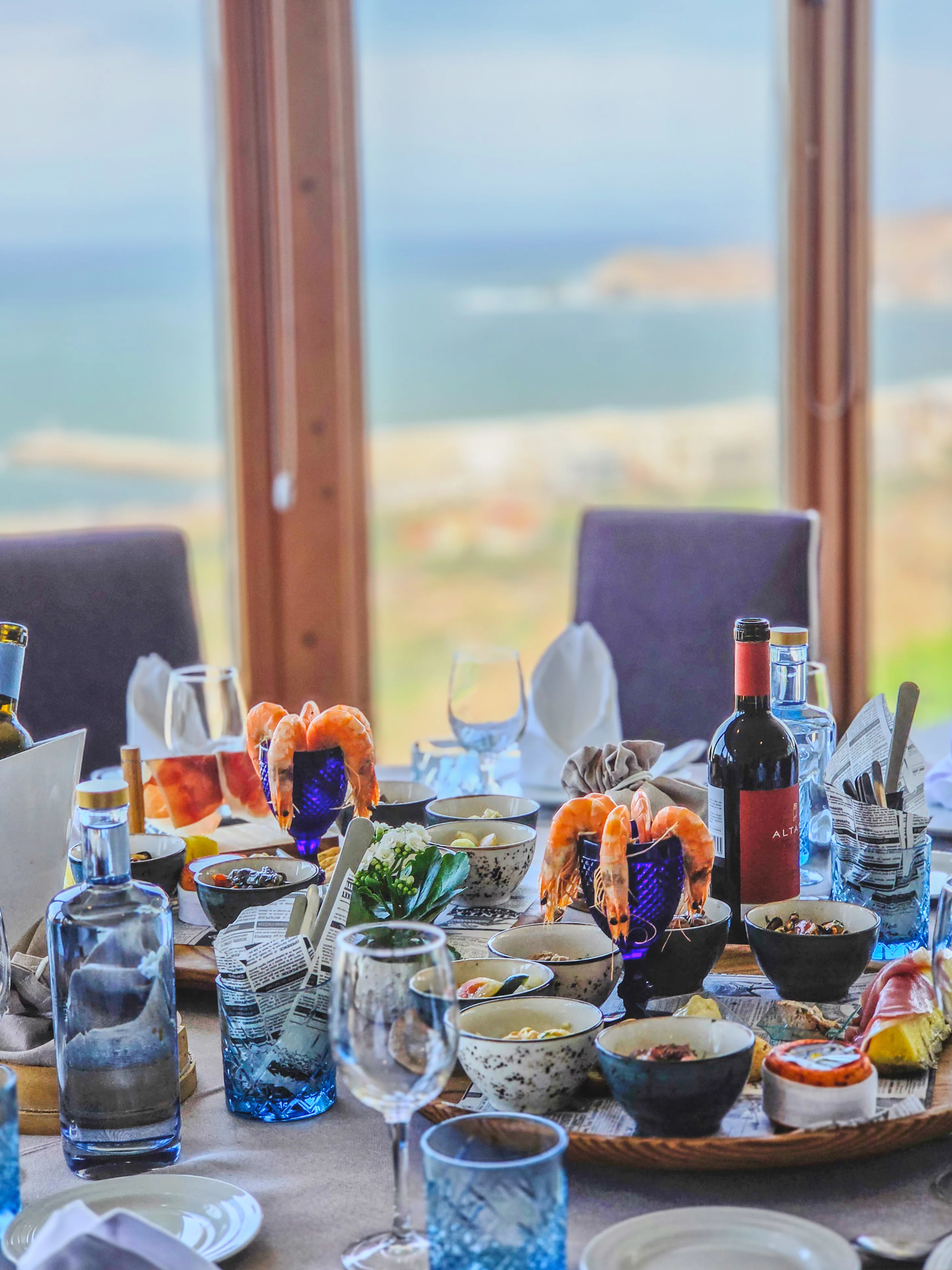Restaurante dos Hotéis Miramar com ambiente elegante
